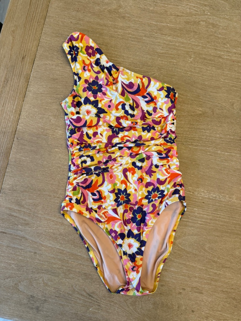 J Crew One Shoulder Bathing Suit
